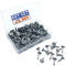 Galvanised Clout Nails 13mm - Roofing Felt Tacks for Shed Roof 200g - Heavy Duty Felt Nails for Securing Shed Roof Felt in a Handy Plastic Case