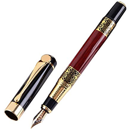 Writing Pen Metal Ballpoint Pen Fountain Pen Journaling Smooth Writing Pens for Men and Women