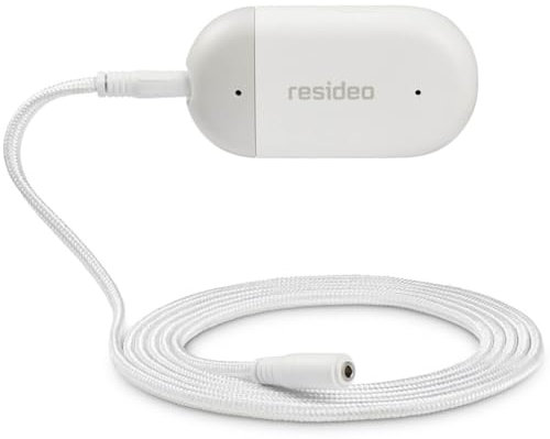 Resideo WiFi Water Leak Detector for Home, Smart Water Sensor Alarm and Freeze Detector, Water Detector Alarm for Basement, Bathroom, and Under Sink