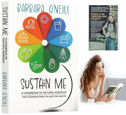 Sustain Me, Livres de Thérapie à Base de Plantes, Encyclopédies à Base de Plantes, Livres de Thérapie Naturelle, Neuf Piliers de La Santé, Livres Essentiels pour Les Passionnés de Santé