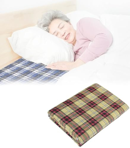 REHOOF Empapadores Incontinencia Cama Adultos Lavables, Protector De Cama Súper Absorbentes Reutilizables, Empapadores Impermeable para Incontinencia, Niños, Adultos Mayores, Encamados C,90×120cm
