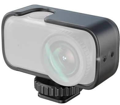 SmallRig Gabbia per DJI Osmo Nano, riprese da orizzontale a verticale, Accessori fotocamere sportive per DJI Osmo Nano, collegamento a fotocamera e gabbia con attacco a slitta -5758