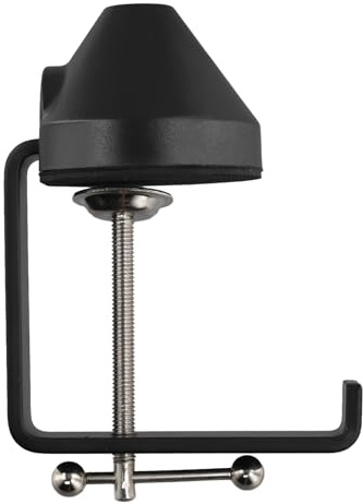Wadakada Abrazadera de Montaje de Mesa de Metal Resistente Abrazadera de Soporte en Voladizo para Brazo de SuspensióN de MicróFono Soporte de Brazo de Tijera