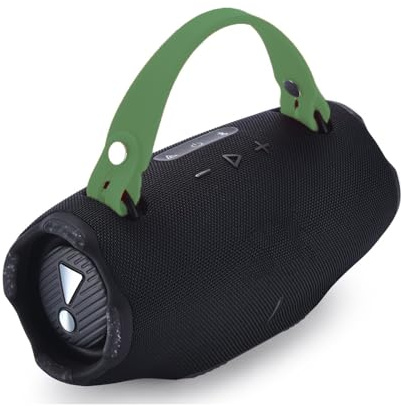 Yaowanguan Bärrem för JBL Xtreme 5/Xtreme 4/Xtreme 3/Xtreme 2 Portable Speaker med Bluetooth,Xtreme Avtagbar Handtagsrem Halkskydd Bälte(Grön)