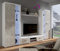 Kuechen-preisbombe TOP Wohnwand Rumba XL Anbauwand Wohnkombi Wohnzimmer Beton Optik + Weiss matt