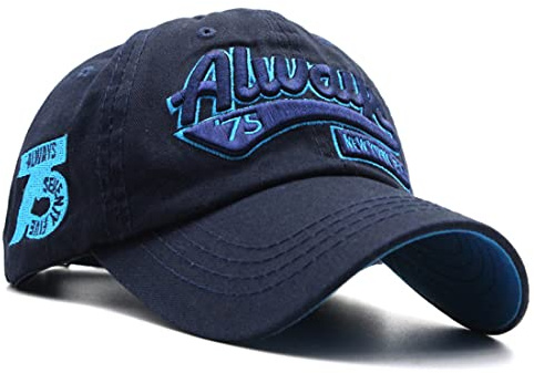 Ecroon Unisex Gorra de béisbol Sombreros Gorras Beisbol Chico/Hombre- Protector UV Sol Hebilla Metal,con Visera Verano/Invierno