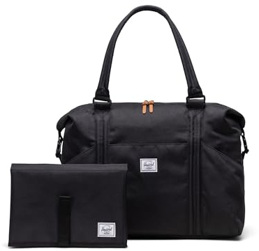 Herschel Strand Duffle Diaper Bag, Black, One Size