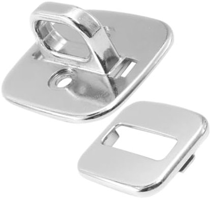 OSALADI Laptop Security Plate Desk Mount Anchor Plate for Combination Keyed Cable Lock Universal Anti-Theft Zinc Alloy Base for Laptop Models