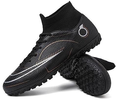 Fußballschuhe Herren Madame Großer Junge Football Shoes High Top Fußball Schuhe Jugendliche Fussball Schuhe Turf Football Boots Professionelle Sportliche Athletics Fußballschuhe