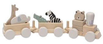 Jollein 117-001-67090 Tren de Madera