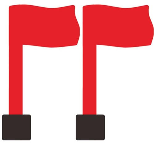 Lpitoy Kit De Reemplazo De Bandera De Buzón De 2 Uds, Bandera Roja para Buzón, Accesorios De Buzones De Bandera De Reemplazo