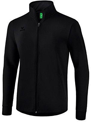 Erima Herren Basic Sweat Jacke (2071801), schwarz, M
