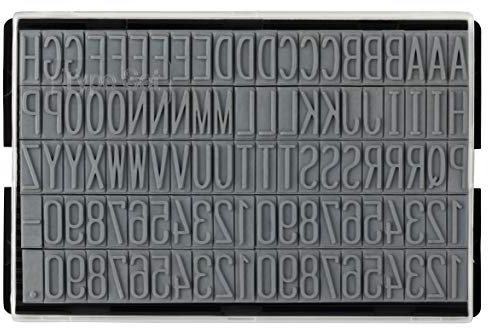 Ersatztypen für stieber® Stempelautomaten 9,5 mm (105 Typen) S-759