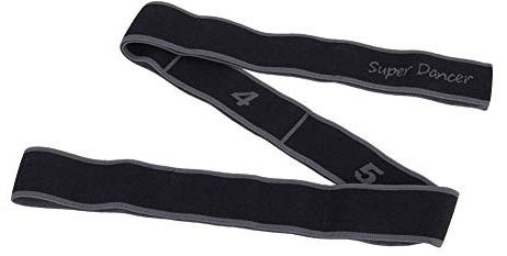 Alomejor Bande de résistance, Polyvalente Haute qualité Bande élastique pour Fitness Danse Yoga for Sportifs Danseurs yogis débutants Professionnels