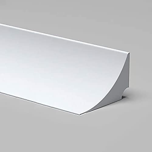 WAOUY Duschschwelle Selbstklebend Bad Wasserbarriere Silikonstreifen Duschwanddichtung Flexibler Für Feuchtraum Dusche Badezimmer Schwallschutzleiste Für Nass- Und Trockentrennung