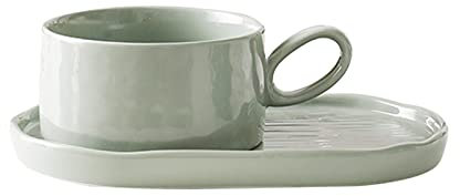 BOSUGE Salad Bowl Pasta Bowls Solid Color Soup Bowl with Tray for Tortilla Soup, Oatmeal, Muesli, Large Bowl of Ramen Noodles, Tabletop Dessert Bowl Soups and Salads Bowls (Color : C)