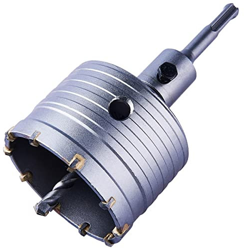 Pro 35 | 40 | 50 | 82 & 110mm CORE DRILL Bit SDS+TCT Concrete Hole Masonry DIY Pilot CNC Tungsten Cutter Holesaw Unblock Drainage Workshop Garage Power Tools UK FREE P&P (82mm 3.2 Inch Core Drill)