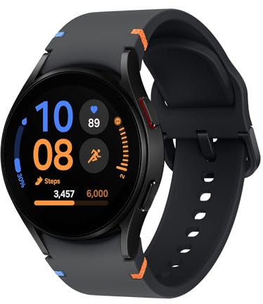 Samsung Galaxy Watch FE, Smartwatch mit Gesundheitsfunktionen, Fitness Tracker, Bluetooth, 40mm, Black, Inkl. 36 Monate Herstellergarantie (Deutsche Version)