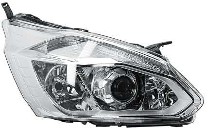 LONGLING Faro anteriore Faretto Anteriore Destro con Proiettore e Motore per Ford Transit Tourneo Custom V362 2013-2019