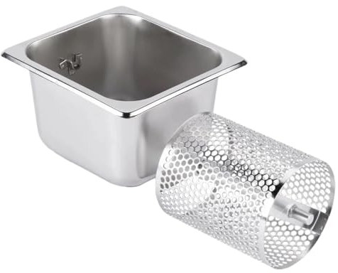 Rullo di burro - Acciaio inossidabile ruota al burro | Strumento per lo spargitore per cottura, cottura, barbecue, grill | Accessorio da cucina pesante per arrosti natalizi o pasti per le vacanze, pic