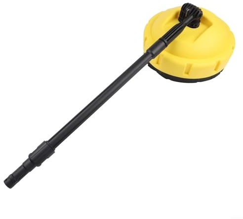 Advokingtap Alta presión para limpiador de superficies redondo giratorio plano para limpiador de superficies lavadora a presión para Karcher K2-7