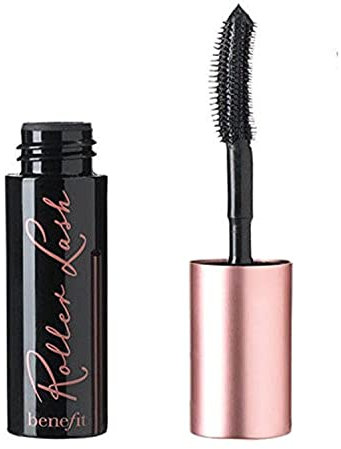 Benefit Roller Lash Mascara Super Curling & Lifting Mini Mascara Colour: Black Contents: 3.0 g Mascara for Radiant Beautiful Eyes Like Wrapped on Curlers Mascara