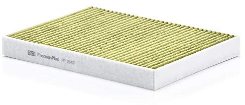 MANN-FILTER FP 2842 Innenraumfilter/Kabinenluftfilter - FreciousPlus Biofunktionaler Pollenfilter - für Pkw + Transporter