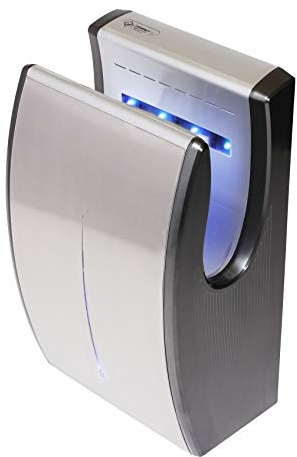 Asciugacapelli Jet Dryer Compact Asciugamani elettrico ad aria Bianco per bagni Bagni Bagni senza pavimenti bagnati Asciugamani più piccolo