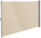 Seitenmarkise Markise Sichtschutz Sichtschutzwand Terrasse 160x300 cm beige