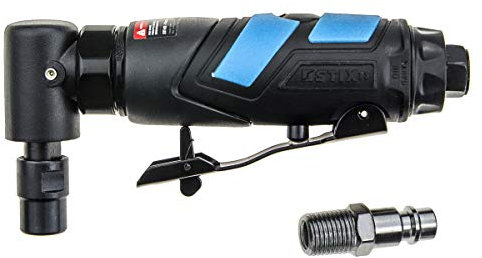 Amoladora de ángulo neumática de aire comprimido, 1/4 pulgadas, 6,3 bar, mini amoladora para taller, lijadora recta