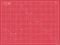 La Canilla ® - Selbstheilende Schneidematte A2 (60x45cm) Zentimeter und Zoll (beidseitig Bedruckt) 5 Schichten Recycling-PVC für Nähen, Basteln und Patchworken - Professionell Cutting Mat (Rot)