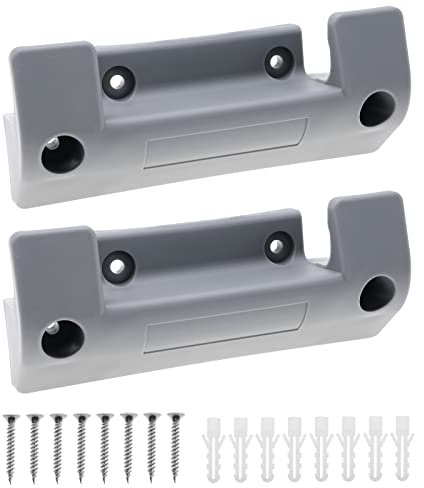 Be in Your Mind 2 Pezzi Supporto per avvolgitubo dell'Acqua di Ricambio per Tubo dell'Acqua Staffa di Montaggio a Parete per Tubo da Giardino Staffa di Fissaggio per Tubo di stoccaggio in