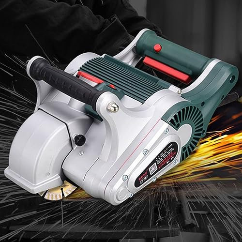 Rozadora Pared EléCtrica 4800W - AlineacióN LáSer, Capacidad De Ranurado: 40X40 Mm, AleacióN De Magnesio - MáQuina Ranuradora De Pared Profesional Sin Polvo - Madera/Granito/Azulejos