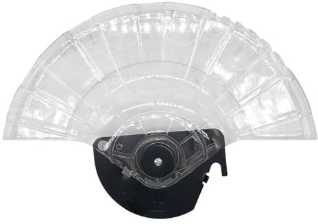 Parancochio Per Smerigliatrice Da Banco | Copripolvere per Disco Smerigliatrice - Trasparente in Alluminio 25,4 cm Accessorio per Seghe e Lavorazione Legno,Per Lavorazione Legno Falegnameria Artigiana