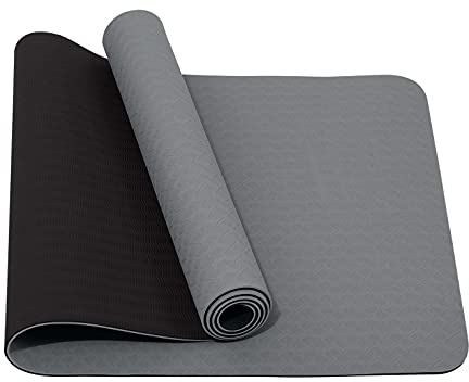 FITEM Tapis de Yoga/Gym Eco Natura TPE 183 x 61 x 0,6 cm ou 1 cm | Eco-Conscience, Hygiénique