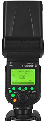 YONGNUO YN968N II YN968NII GN60, Wireless On Camera Flash Speedlite Unit, HSS TTL 1/8000s, for Nikon D7300 D7200 D7100 D5600 D5500 D3300 D3000 D500 D810 D750