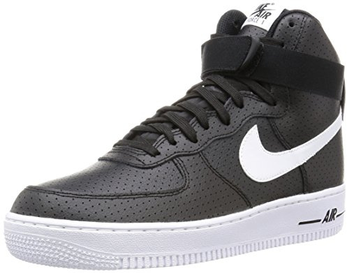 Nike Air Force 1 High '07, Basketballschuhe für Herren, Black White, 44 EU