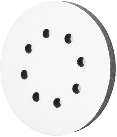 Tampons de Polissage 125 Mm, éponge de Polissage en Mousse, Tampon de Polissage Souple, Patin de Ponçage, Accessoire de Polissage pour Ponceuses Excentriques, Disques de (5