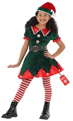Morph Elf Costume Kids, Girls Elf Costume, Christmas Costumes For Girls, Kids Christmas Costumes, 7-9 Years