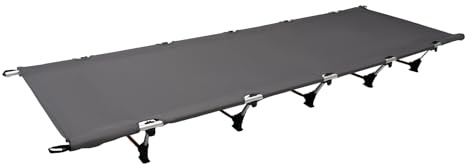 DCSYOG Fältsäng ultralätt hopfallbar säng i aluminium, vikbar campingsäng för vuxna med lastkapacitet upp till 150 kg, perfekt för tält, vandring och resor
