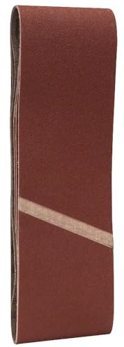 Bosch 3x Bande abrasive PRO Paint on Wood and Hardwood X440 pour ponceuses (pour Peinture sur bois, Bois dur, 75 x 533 mm, Grain 120, Professional Accessoire Bande abrasive)