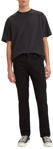 Levi's Män 513 Slim Straight Jeans, Jet, 33W x 32L