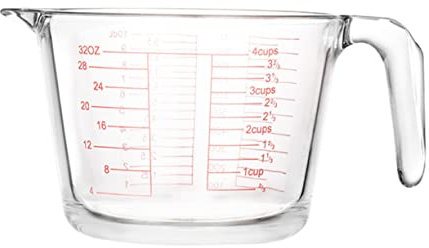 Cabilock Tasse à Mesurer Verre Doseur Tasses Gobelet Gradué Ménager Gobelet Doseur Tasse à Lait Avec Balance Tasse Avec Balance Capacité Café Au Lait Un Verre