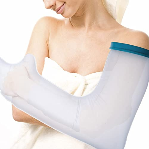 Ejoyous Brazo de Protección de Vendaje Impermeable de 60 Cm de Largo - Protección de Baño Brazo Largo Adulto con Adhesivo de PP y Material de Silicona - Brazo de Protección de Brazo