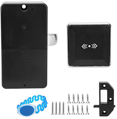 Blocco Password Maniglia Blocco a Induzione Blocco Sauna ID Blocco Carta a Mano Armadietto Serratura Elettronica Schedario Smart Lock Senza Batteria