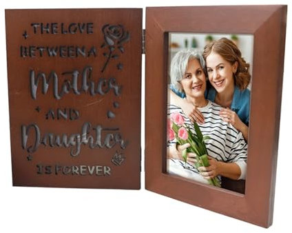 GAOSHA Illuminated Picture Frame with Adjust Led Light Romance Wood Photo Display for Home Decoration