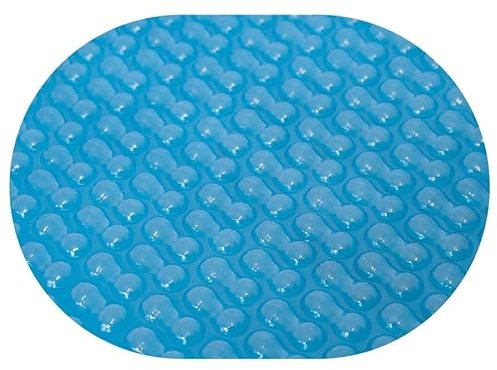 Solarplane Light Blue 400 µm GeoBubble Oval 600x320cm Erwärmung Solarfolie Pool