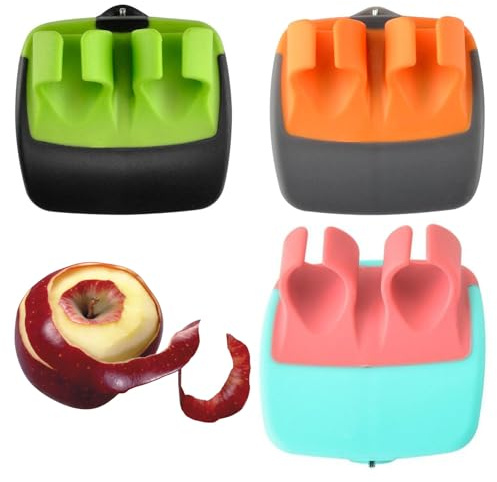 Pelapatate Dita, Palm Peeler, 3 Pezzi Palma Peeler, Pelaverdure Per Mani, Con Comoda Impugnatura Per Le Dita, Per Pelare Varie Verdure E Frutta