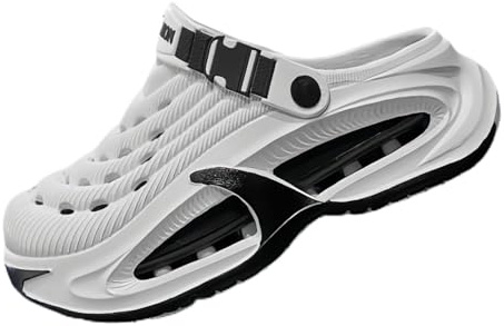 Men's Breathable and Comfortable Summer Clogs, Retro Style Platform Sneakers