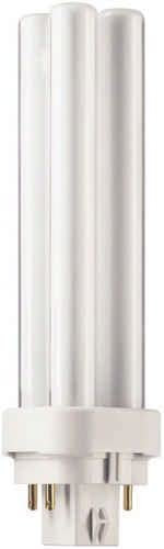 10x Philips MASTER PL-C 13W/827 G24q-1 4PIN (4-Stift) Warmweiß 2700K Energiesparlampe 132mm